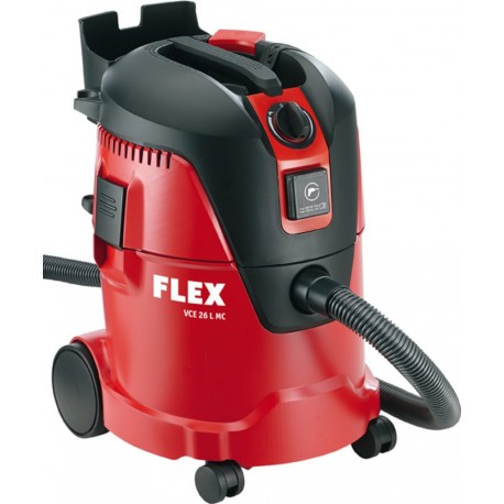 Flex-tools 405426 VCE 26 L MC Aspirateur de sécurité avec nettoyage manuel du filtre, 25 l, classe L