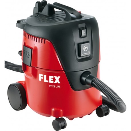 Flex-tools 405418 VC 21 L MC Aspirateur de sécurité avec nettoyage manuel du filtre, 20 l, classe L