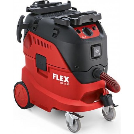 Flex-tools 444197 VCE44H AC Aspirateur de sécurité avec nettoyage automatique du filtre, 42 L, classe H