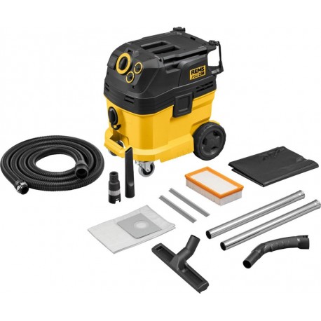 Rems 185601 R220 Pull 2M Set Aspirateur sec et humide Classe M