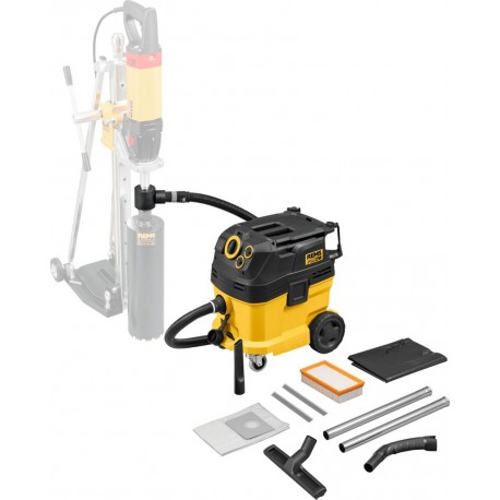 Rems 185604 R220 Pull 2M Set D Aspirateur sec et humide Classe M + rotor d'aspiration pour le dépoussiérage