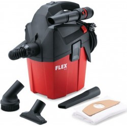 Flex-tools 481513 VC 6 L MC Aspirateur compact avec nettoyage manuel du filtre