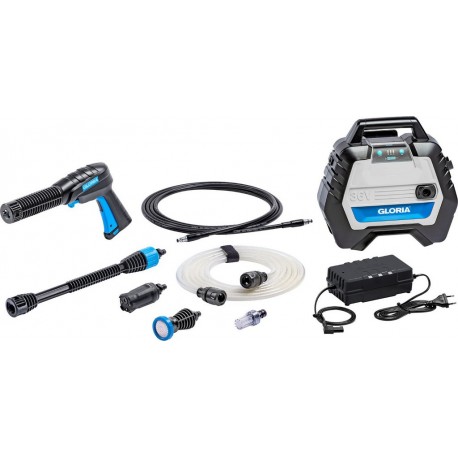 Gloria 000320.0000 MultiJet 36V nettoyeur haute pression sans fil 1x batterie 36V 4.0Ah et chargeur