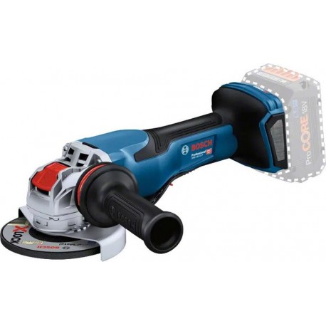 Bosch Bleu 06019H6F00 GWX 18 V-15 P X-LOCK Meuleuse d”angle sans fil 18V hors batteries + chargeur