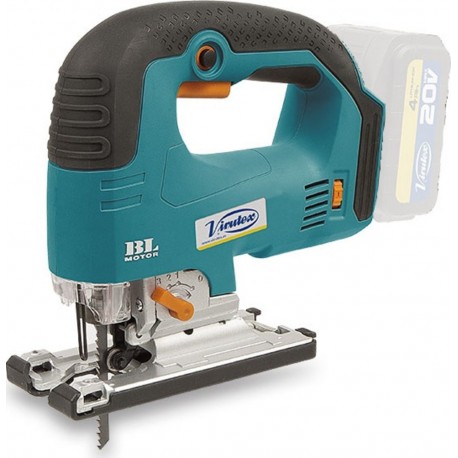 Virutex 3400400 SCB324 Accu Jigsaw 20V excl. batteries”et chargeur