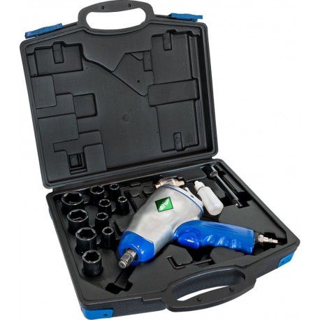 Airpress 45464 Kit de clés à chocs 1/2353 Nm avec accessoires