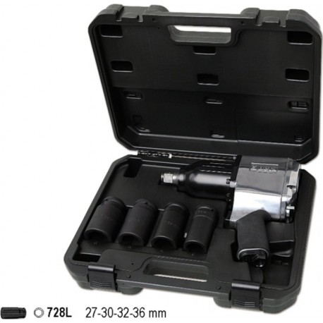 Beta 019280104 Clé à chocs pneumatique interchangeable 3/4, 260 l/min