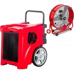 Metal Works 722313696 BDP50 Pack A Sécheur de bâtiment industriel PE 50L/jour avec pompe de vidange
