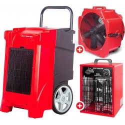 Metal Works 722313804 P90SETBH Set sécheur intérieur BDP90 + ventilateur MV500PPL + chauffage WEL03