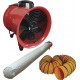 Metal Works 722313503 MV300SET Ventilateur MV300 avec tuyau et sac filtrant