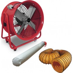 Metal Works 722313515 MV400RSET Ventilateur mobile MV400R avec tuyau et sac filtrant
