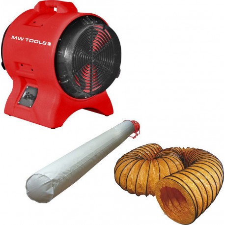 Metal Works 722313519 MV200PPSET Ventilateur MV200PP avec tuyau et sac filtrant