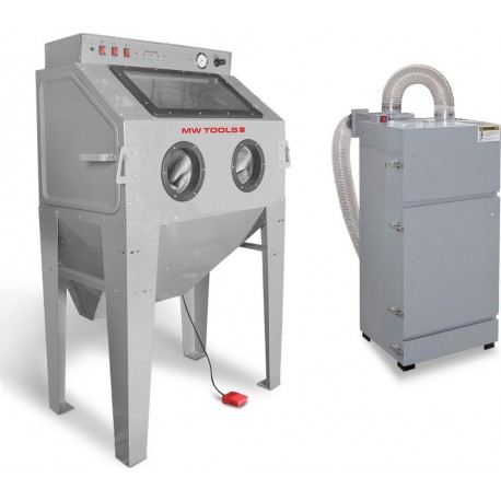 Metal Works 754751430 CAT415FC Cabine de sablage avec filtre à cartouche 350L