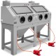 Metal Works 754751993 Cabine de sablage CAT880 double poste de travail 880 L