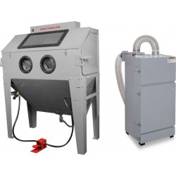 Metal Works 754751431 CAT420FC Cabine de sablage avec filtre à cartouche 420L