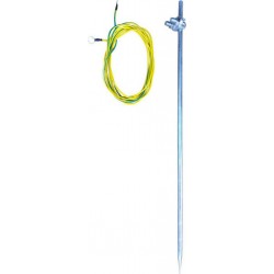 Metal Works 724562273 ARP75SET Broche de mise à la terre en acier 75cm + 4m de câble 4mm²