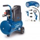 Scheppach 5906146901 Compresseur HC30o avec jeu d'accessoires de 13 pièces et tuyau.
