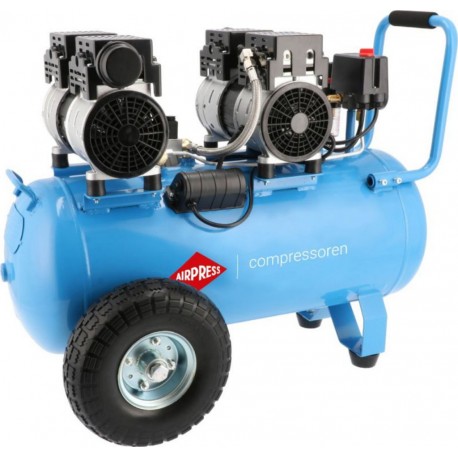 Airpress 36504 Compresseur silencieux sans huile LMO 50-270 8 bar 2 hp/1,5 kW 185 l/min 50 l