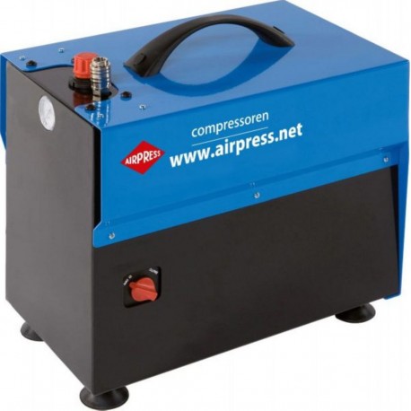 Airpress 36753 Stille Olievrije Compressor LMO 5-210 10 bar 0.75 pk/0.55 kW 85 l/min 5 l