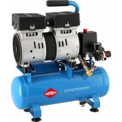 Airpress 36738 Compresseur silencieux sans huile L 6-105 8 bar 0,6 hp/0,45 kW 25 l/min 6 l