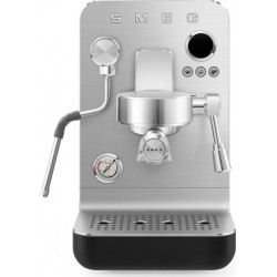 SMEG Machine à expresso noir mat Collezione EMC02BLMEU