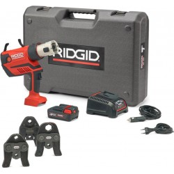 Ridgid 69818 RP350-B Kit Standard 12 - 108 mm jeu de base Pince 18V 2.5Ah Li-Ion mâchoire M 15-18-22