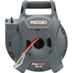 Ridgid 76188 K9-12 Nettoyeur d'arbre flexible 1 1/4 TOT 2 32-50 mm avec 9,1 m de câble 6 mm