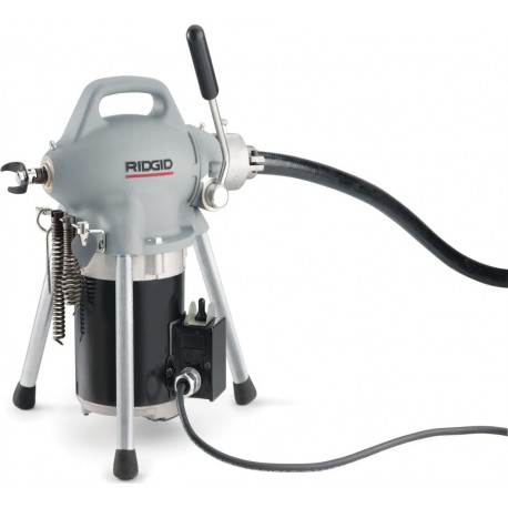 Ridgid 11991 K-50-7 Machine à ressorts segmentés, avec - adaptateur A-17-B - jeu de câbles A-30
