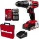 Einhell Perceuse-visseuse à percussion sans fil TE-CD 18/2 Li-i +22 (1x2,5 Ah) 4514220