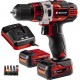 Einhell Perceuse-visseuse sans fil TE-CD 12/1 Li (2x2,0Ah) 4513594