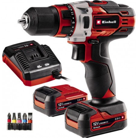 Einhell Perceuse-visseuse sans fil TE-CD 12/1 Li (2x2,0Ah) 4513594