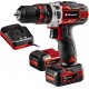 Einhell Perceuse-visseuse à percussion sans fil TE-CD 12/1 Li-i (2x2,0Ah) 4513890