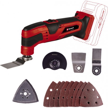 Outil multifonctions sans fil Einhell TC-MG 18 Li-Solo 4465170