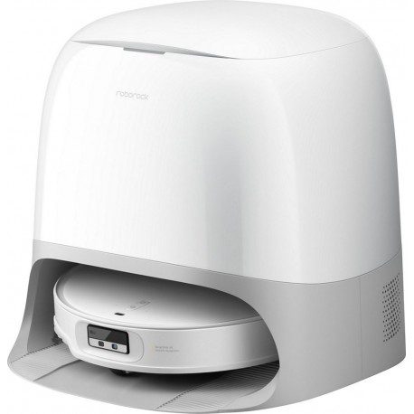 Roborock Robot Aspirateur Laveur Qrevo CurvX White