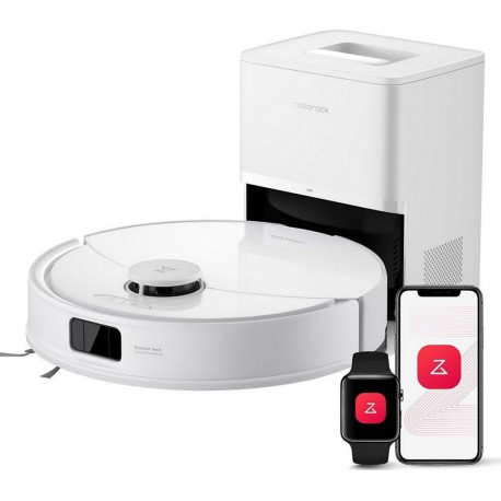 Roborock Robot Aspirateur Laveur Q10 PF+ Robot Aspirateur Laveur,10000Pa