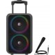 Avizar Enceinte portable Portable Lumineuse 2x5W avec Micro