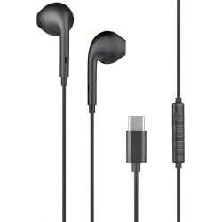 Bigben Ecouteurs USB-C Légers et Compacts avec Microphone