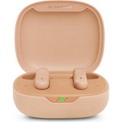 JBL Ecouteurs Casque Bluetooth Wave Flex beige