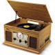 Evidence Acoustics Platine vinyle EA-PL300-WOOD Vinyle 33/45/78