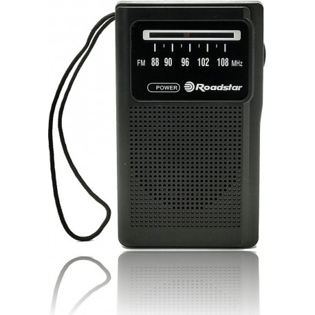 Roadstar Radio FM TRA-1230BK Radio FM Portable, Noir