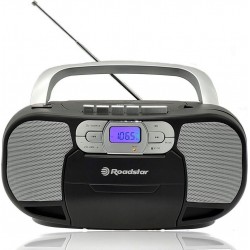 Roadstar Radio cassette RCR-4635UMPBK Radio CDCassette Portable