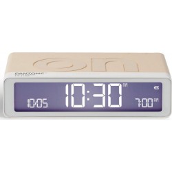 Lexon RéveilxPantone Flip Classic Sand Dollar