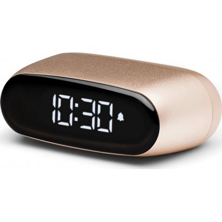 Lexon Réveil Minut ultra-compact Rechargeable Or