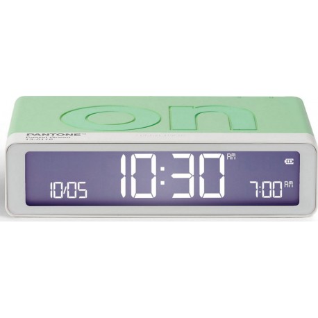 Lexon RéveilxPantone Flip Classic Pastel Green