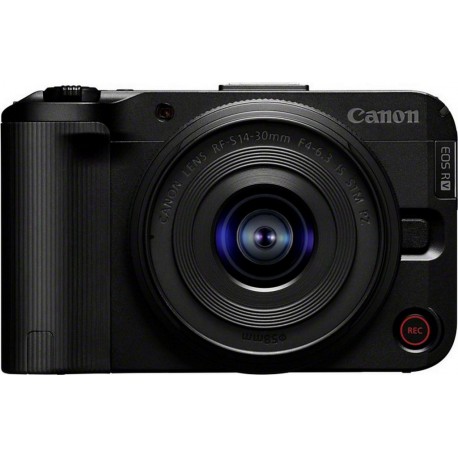 Canon Appareil photo Hybride EOS R50 V Noir + RF-S 14-30mm F4-6.3 IS