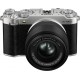 Fujifilm Appareil photo Hybride Kit X-M5 Silver + XC15-45mm