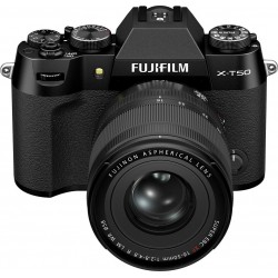 Fujifilm Appareil photo Hybride Kit X-T50 Noir + XF16-50 WWI