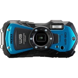 Pentax Appareil photo Compact WG-90 Bleu