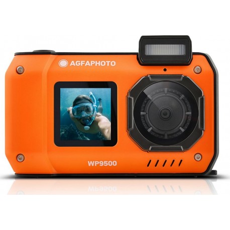 Agfaphoto Appareil photo Compact Realishot Waterproof WP9500 Orange