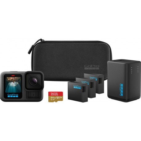 Gopro Caméra sport HERO13 Black Extended Power Bundle